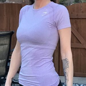 Seamless workout top